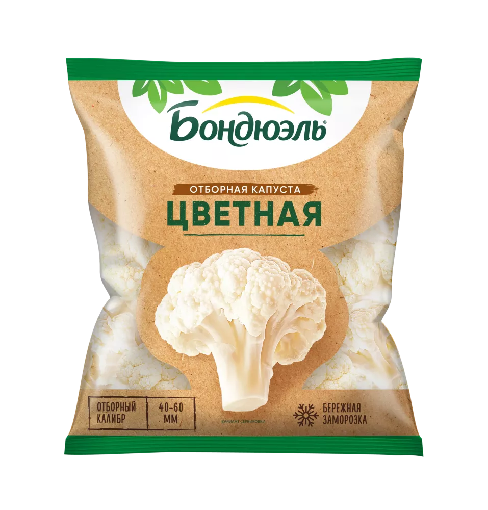 Цветная капуста Бондюэль замороженная, 400 г