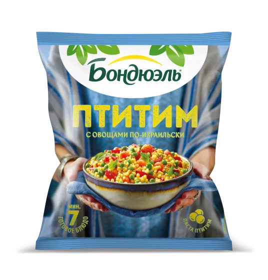 Овощи Бондюэль Птитим по-израильски, смесь замороженная, 400 г