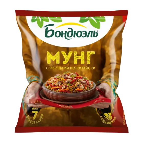 Овощи Бондюэль Мунг по-китайски, смесь замороженная, 400 г