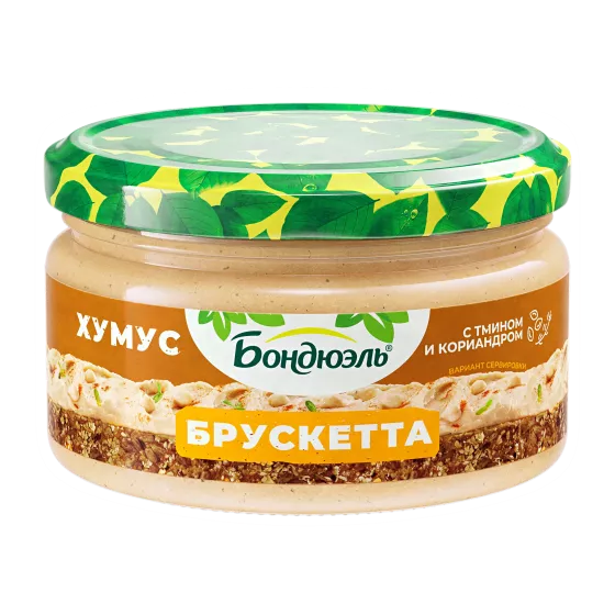 Брускетта Бондюэль Хумус, 220 г