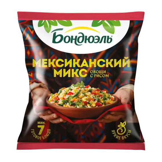 Мексиканская смесь Бондюэль, замороженная, 400 г