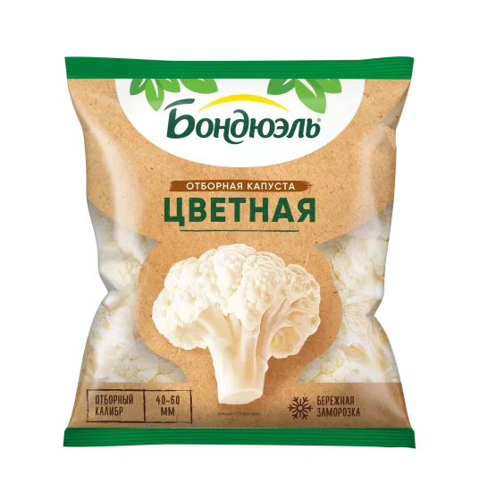 Цветная капуста Бондюэль замороженная, 400 г