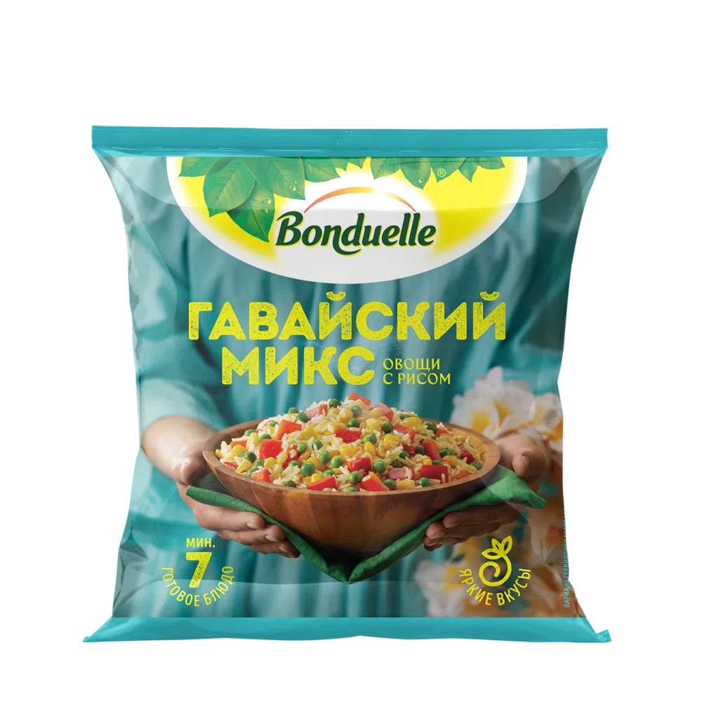 Овощи с рисом «Гавайский микс» | Замороженные овощи продукты Bonduelle